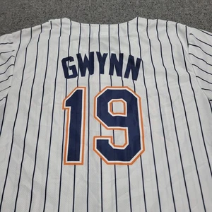 San Diego Padres Jersey Adult Medium White Blue Orange Tony Gwynn '98 SGA Shirt  - Picture 1 of 12