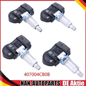 4x Sensor de rueda Sensor de presión de neumáticos delantero trasero para Nissan X-Trail Renault Megane 4 - Imagen 1 de 24