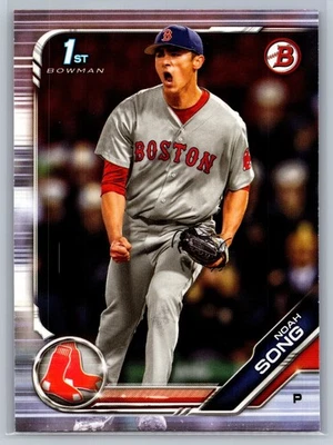 2019 bowman draft baseball noah song 1st bowman prospect rookie card #99 - Image 1 of 2