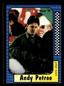 Andy Petree 1991 Maxx Racing Race Card #160 *124 - Picture 1 of 2