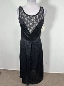 Private Treasures By Avon Women’s Black Color Sleeveless Nightgown  Size 14/16 - Picture 1 of 7
