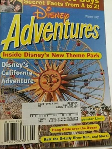 Disney Adventures Magazine Winter 2001 Backstreet Boys Facts & inside new park - Picture 1 of 6