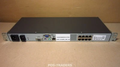 HP 336044-B21 EO1013 0x1x8 8Port CAT5 KVM Console Switch 396630-01 - NO CABLES - Bild 1 von 4