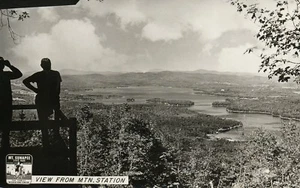 1950's Real Photo Mt Sunapee State Park New Hampshire NH Postcard - Picture 1 of 2