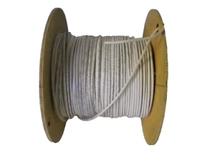 50 piedi di nuovo Carol 20 AWG bianco RG-59/U cavo di comunicazione coassiale, C3500.41.86 - Foto 1 di 7