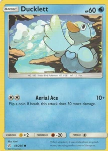 Ducklett 59/236 Pokemon Cosmic Eclipse - Picture 1 of 2
