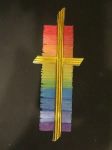Wachsornament, Wachskunst, Kreuz, Kerze selbst gestalten - Picture 1 of 1