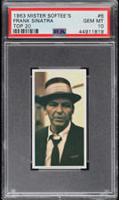 Frank Sinatra 1963 Mister Softee's Top 20 #6 PSA 10