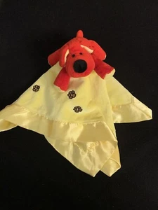 Wubbie Red Puppy Dog Baby Security Blanket Lovey Lovie - Picture 1 of 3