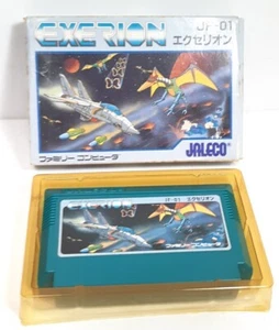 Exerion Jaleco Nintendo Famicom 1985 FC NES Shooting Game mit Box NTSC-J - Bild 1 von 14