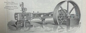 1900 JOURNAL STEAM ENGINE ENGINEERING POWER PLANT 30 PP BOILERS - Picture 1 of 6