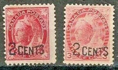 CANADA LOT Sc 84 USED 85 87 88 MINT HR FVF - Image 1 of 3