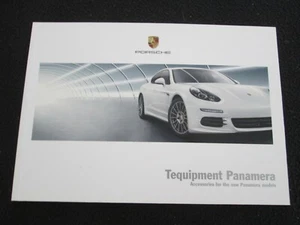 2014 2015 Porsche Panamera Tequipment Broschüre GTS 4S Turbo S E-Hybrid Katalog - Bild 1 von 6