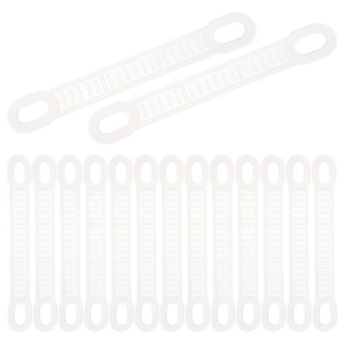 VETEMENTS 50 Pezzi Clip Appendiabiti Antiscivolo Senza Gesso Impugnature Vestiti Strisce Silicone Cappotto