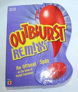 Juego de mesa Outburst Remix para adultos Mattel 2004 completo - Imagen 1 de 3