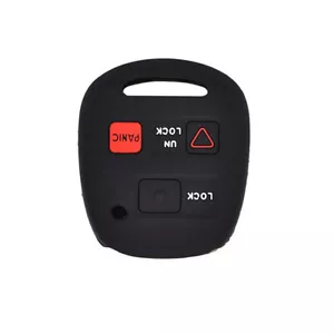 3-Button Silicone Remote Key Fob Cover Case For Lexus Gx470 Rx350 Es300 - Picture 1 of 12