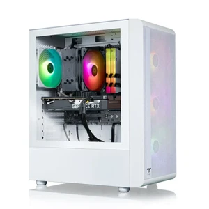 Thermaltake Quartz i350 R4 Intel Core i5 16GB 1TB SSD GeForce RTX 3050 White PC - Bild 1 von 8