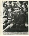 1963 Press Photo Cincinnati basketball coach Ed Jucker at Wichita University