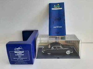 voiture Tintin Jaguar Mk1 2,4L noire Coke en Stock n° 67 1/43 Neuf Box no Mk2 - Foto 1 di 9