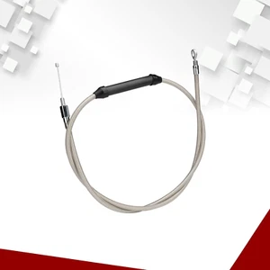Slightly Adjustable Stainless Steel Clutch Cable Compatible for 2007-2016 Harley - Picture 1 of 7