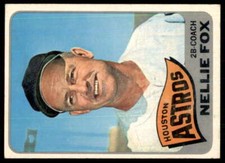1965 TOPPS NELLIE FOX HOUSTON ASTROS #485  VG-EX X3416