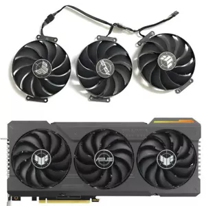 89mm ASUS TUF GAMING Geforce RTX 4060 4070 Ti Graphics Card Fan Replacement TD54 - Picture 1 of 8