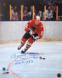Autographed Bobby Hull 16x20 Chicago Blackhawks Photo with COA  - Picture 1 of 1