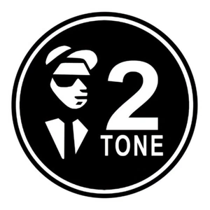 2 Tone Ska Man Patch - Car Bike Scooter Boat Camper Van Window Sticker - Picture 1 of 2
