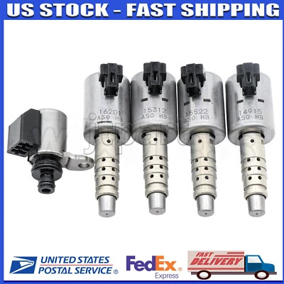 5x RE0F10D JF017E/JF016E CVT transmisión solenoide para Infiniti JX35 QX60 Nissan Foto 1 de 4