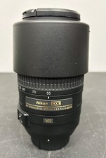 Nikon AF-S DX NIKKOR 55-300mm f/4.5-5.6G ED VR Lens w/ Hood, Lens Caps & Bag