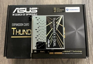 ASUS ThunderboltEX II Dual Expansion Card - Thunderbolt 2 PCIE mit allem Zubehör - Bild 1 von 17