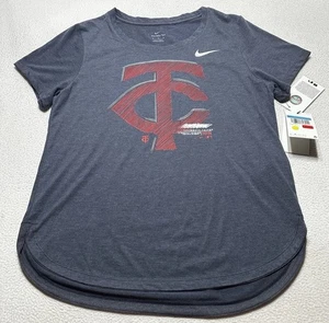 Minnesota Twins Nike Womens T-Shirt Size Medium NKMV MLB Baseball NWT New - Picture 1 of 10