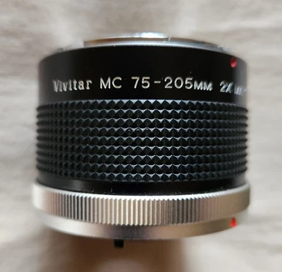 Vivitar MC 75-205mm 2X Matched Multiplier for Canon FD Mount Lenses - Image 1 of 4
