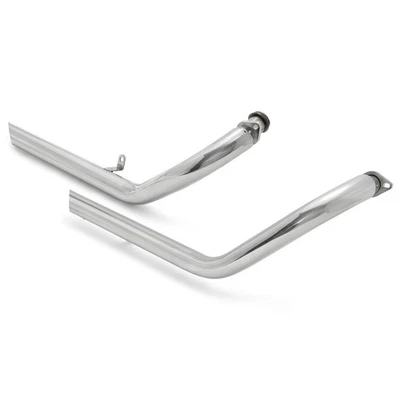 Tubo de escape corto largo escalonado para Kawasaki Vulcan 800 400 EN800 VN800 VN400 Foto 1 de 4