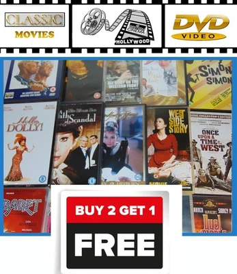Classic Hollywood & British Film DVD (1960's 1970's Western's Drama War Musical) - Image 1 of 3