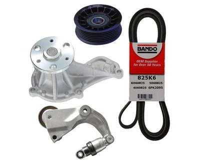 Bomba de agua 4 piezas con correa para Honda Civic 1,8 L 2012-2015 con aire acondicionado REF 19200R1A-A01 Foto 1 de 4