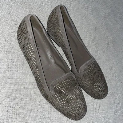 Sesto Meucci Italia Informal Planos Mujer Talla 6 M Gris Cuero Salir Fiesta Foto 1 de 4