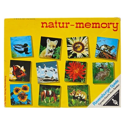 Natur - Memory Ravensburger Legespiel Gesellschaftsspiel Guter Zustand - Bild 1 von 4