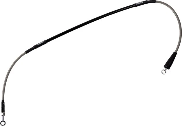 Línea de freno delantera trenzada de acero inoxidable Moose para Kawasaki KX65 2001 Foto 1 de 1