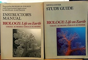 BIOLOGY LIFE ON EARTH STUDY GUIDE & INSTRUCTOR'S MANUAL 2-BOOK LOT AUDESIRK - Bild 1 von 4