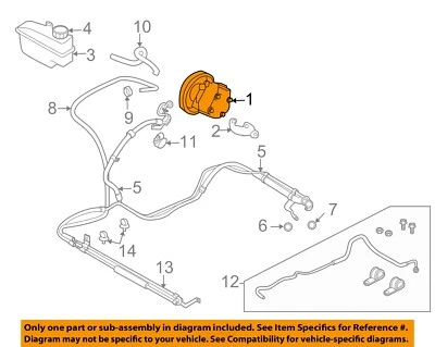 Used Power Steering Pump fits: 2005 Volvo XC90 8 cylinder Grade A - Image 1 of 3