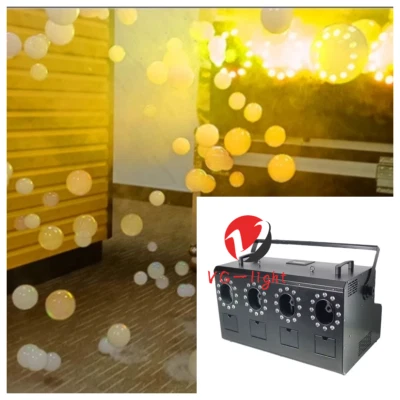 XMAS 1500W Bubble Machine Stage Effect Smoke Bubble Machine DMX Remote Control - Image 1 of 4