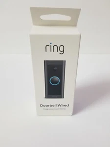 Ring Video Doorbell Wired with WiFi, Night Vision, Motion Detection  - Picture 1 of 4