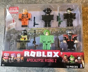 ROBLOX Apocalypse Rising 2 / 12 pieces 6 Action Figures Accessories Set NIB - Picture 1 of 3