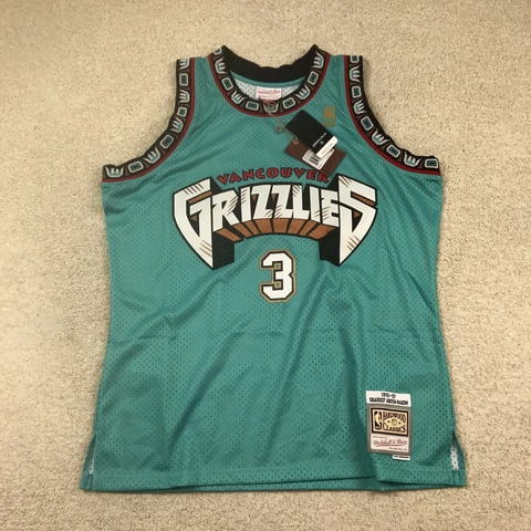 Mitchell & Ness Vancouver Grizzles Shareef Abdur-Rahim Mens XL Jersey New Cover