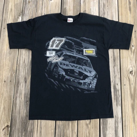 Vtg Chase Authentic Matt Kenseth #17 Dewalt Racing T-Shirt  Graphic Size XL Cover