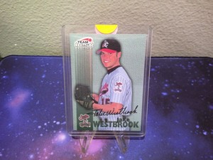 1999 Team Best Jake Westbrook On Card Auto