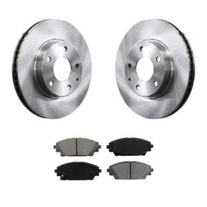 For 2016-2021 Mazda CX-3 FWD Front Disc Brake Rotors And Semi-Metallic Pads Kit  - Picture 1 of 10