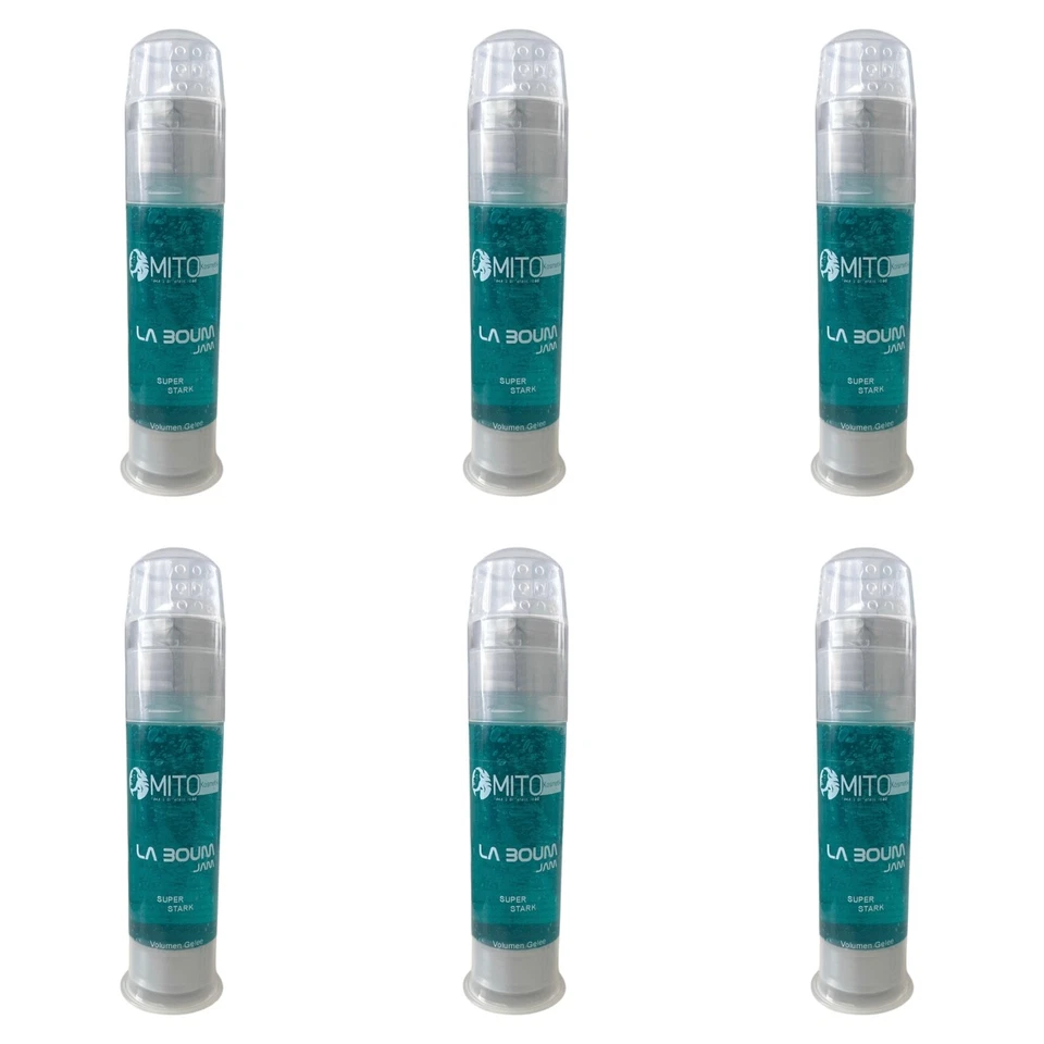 6x La Boum Gel Lagoom Jam Hair Styling-Gel Haargel Volume Styling ultra Stark - Bild 1 von 1