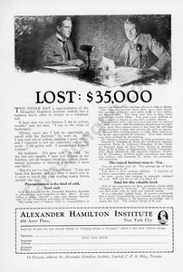 1928 Alexander Hamilton Institute Guide to Business rivista originale annuncio - Foto 1 di 1
